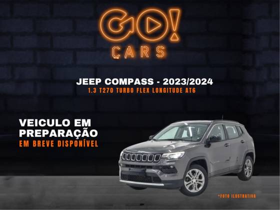 JEEP COMPASS 1.3 T270 TURBO FLEX LONGITUDE AT6